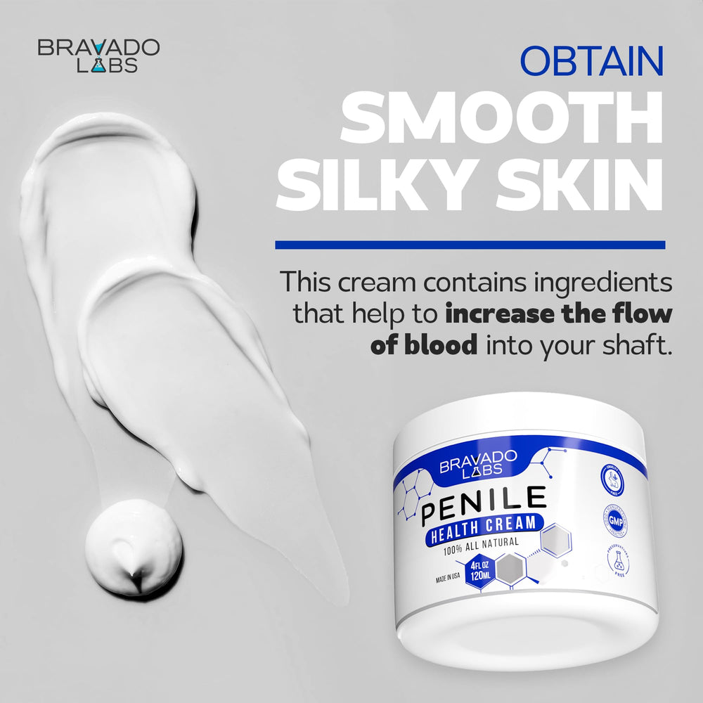 Bravado Labs Crema Peniana, aplicación diaria para mayor comodidad en zonas delicadas.