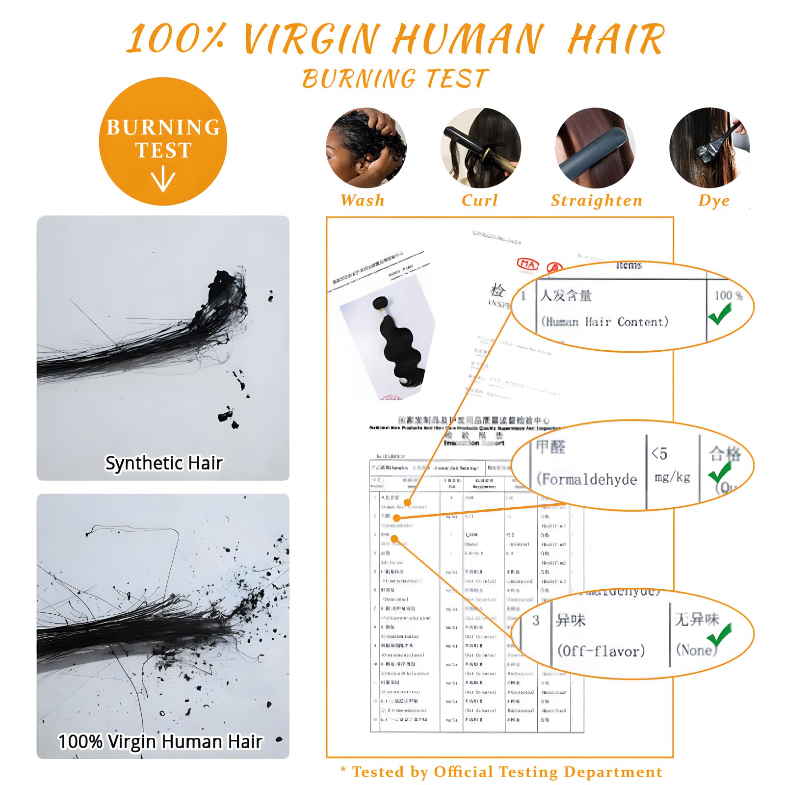 Brbeawor packaging image highlighting premium hair quality.