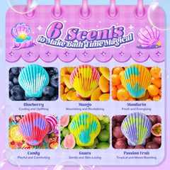 Juguetes sirena dentro de la caja Sirenas BreezeDream, juego seguro y creativo