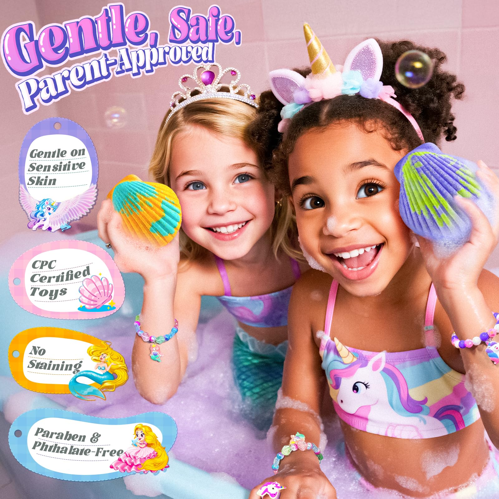Juguetes unicornio dentro de la caja Unicornio BreezeDream, regalo seguro y duradero