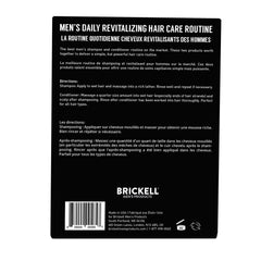 Brickell Gift Set packaging showcasing natural ingredients for a thoughtful men's gift