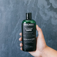 Brickell Champú para cabello suave y brillo natural, uso diario