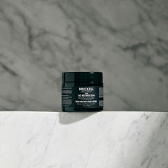 Brickell Men's Retinol Face Moisturizer night application demonstrates easy nightly skincare.