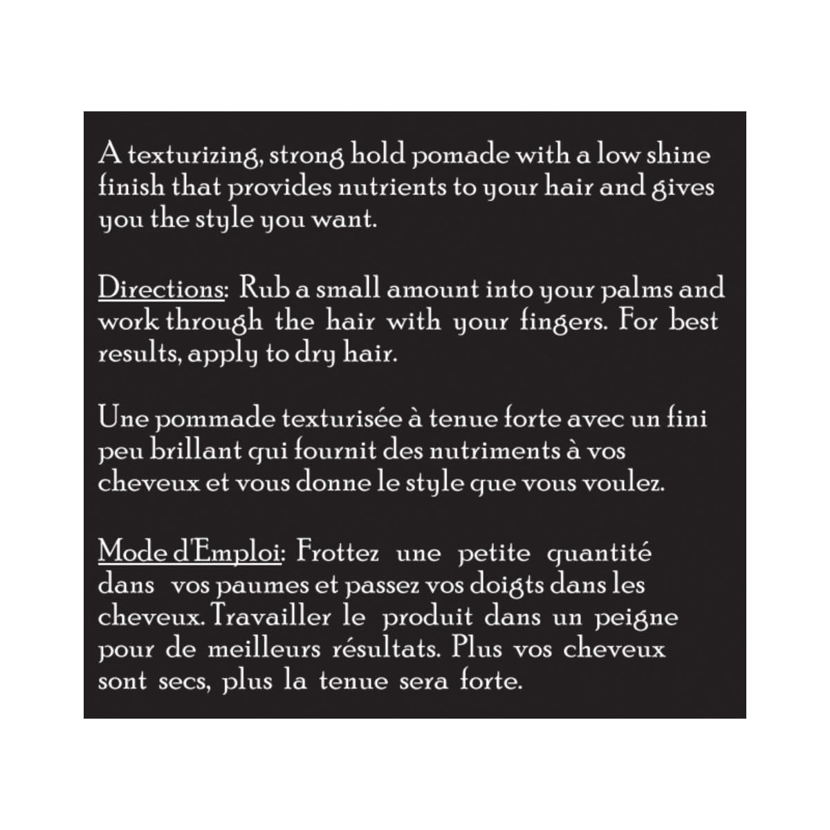 Ingrediente clave: aceite de argán en Brickell pomada texturizante.