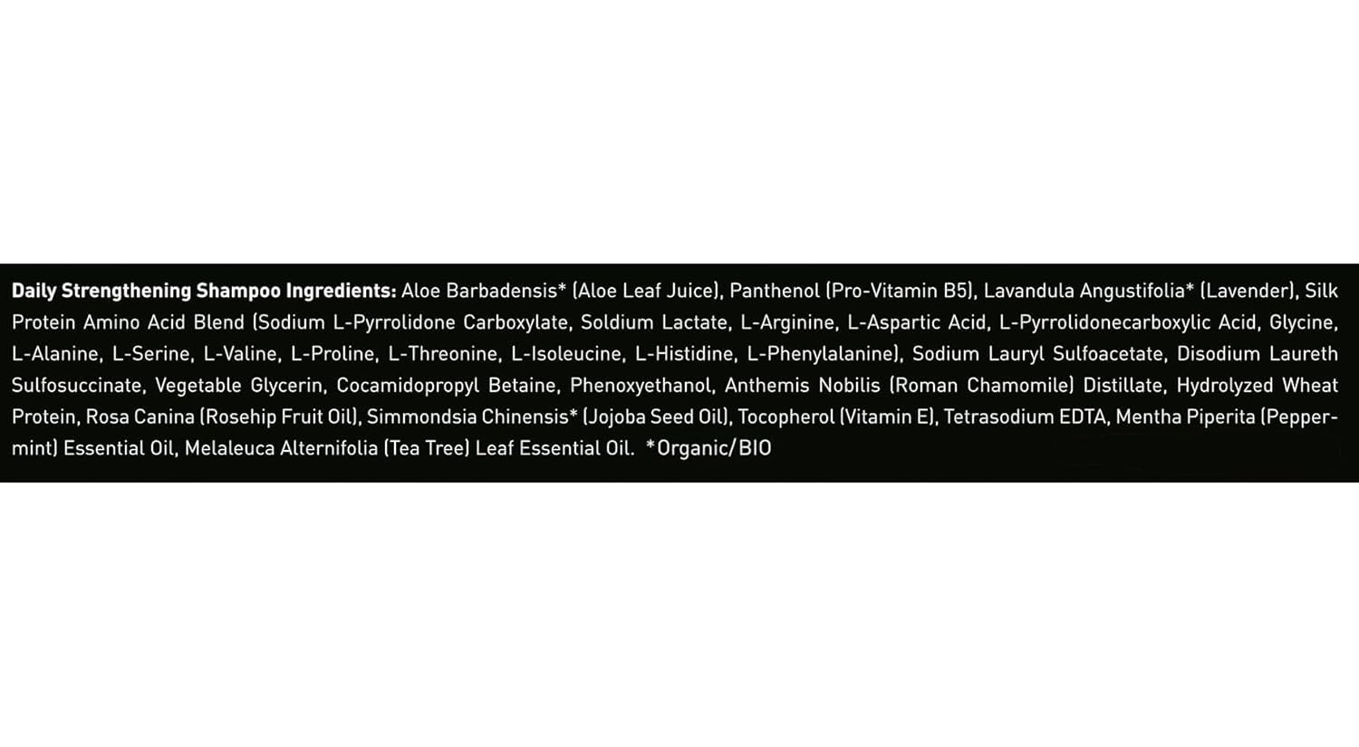 Brickell Silk Protein and Pro-Vitamin B5 image suggesting nourishing shine and strength