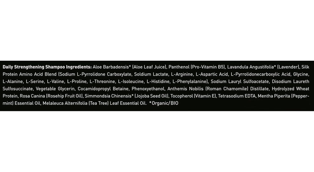 Brickell Silk Protein and Pro-Vitamin B5 image suggesting nourishing shine and strength