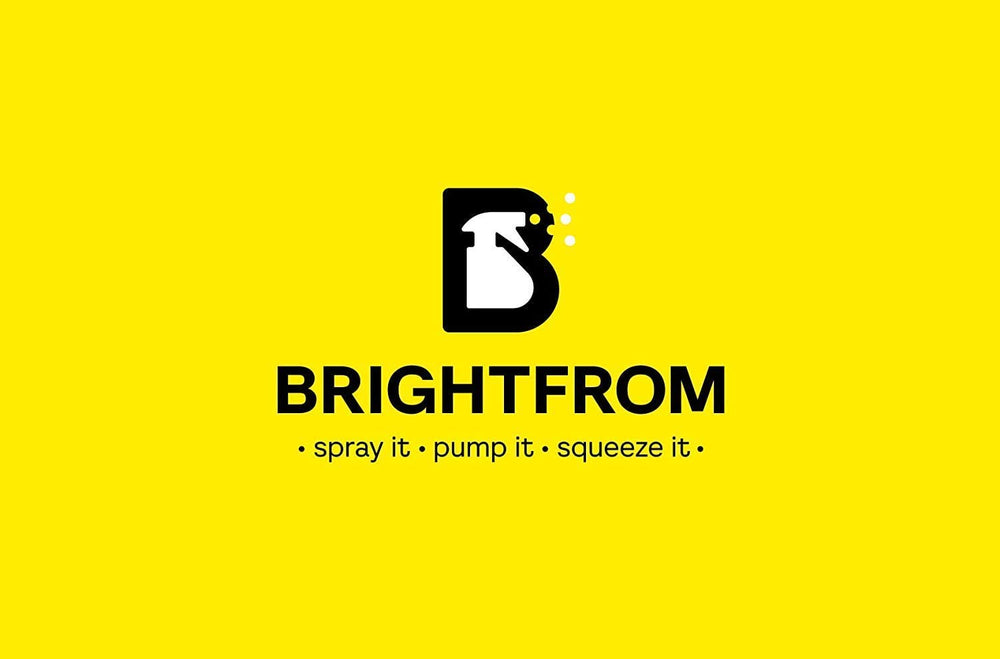 BRIGHTFROM compact dispensing bottles ideal for toolkits and storage.