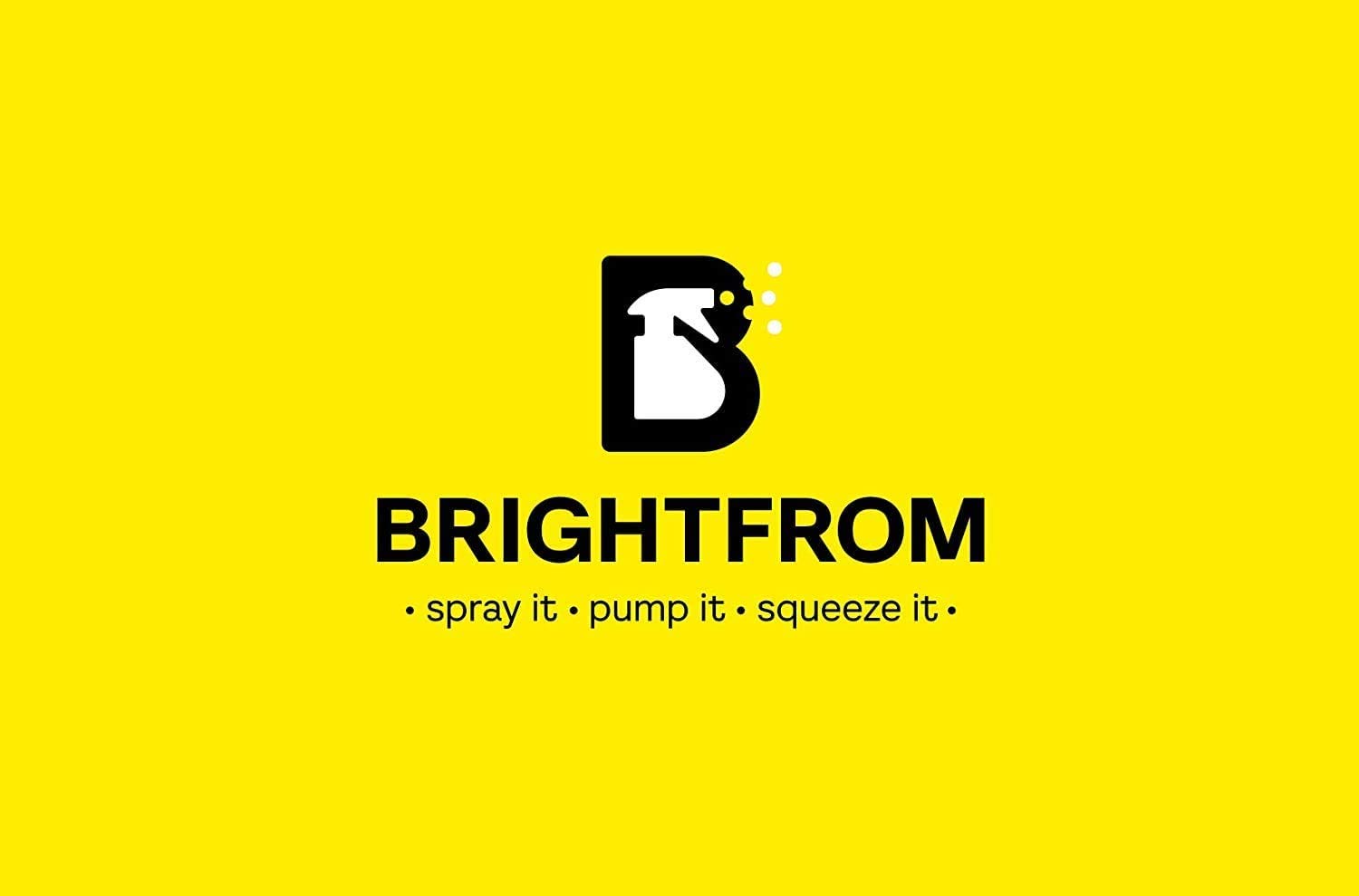BRIGHTFROM multi-purpose bottle ideal for salons, studios, and home use.
