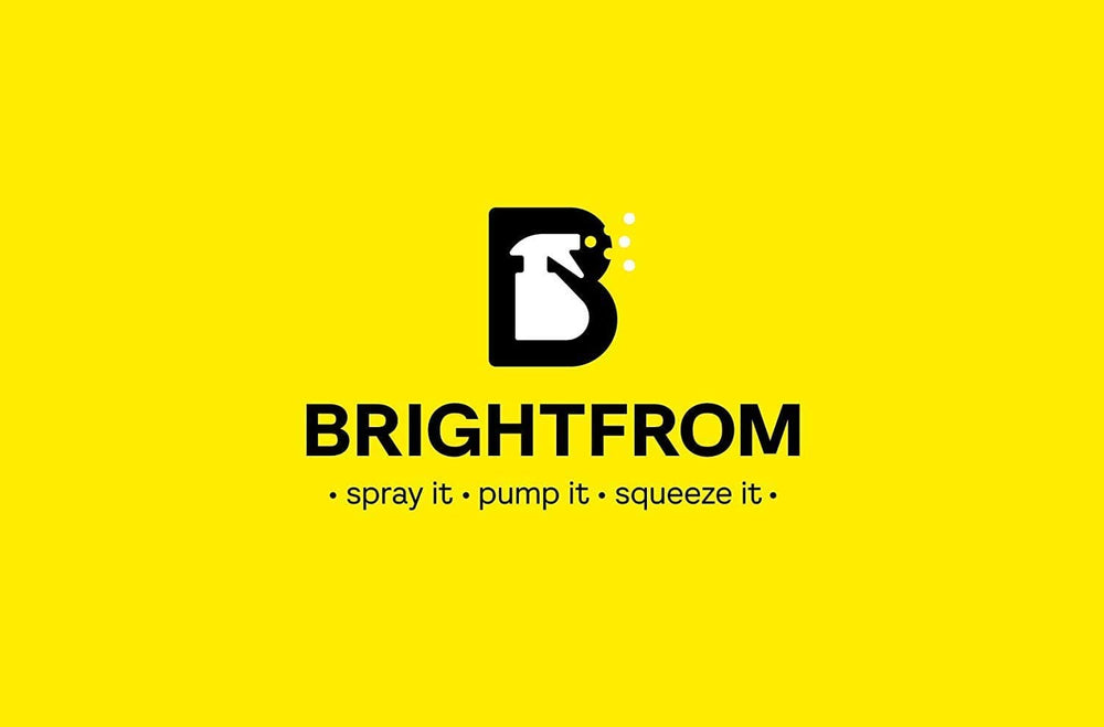 BRIGHTFROM multi-purpose bottle ideal for salons, studios, and home use.