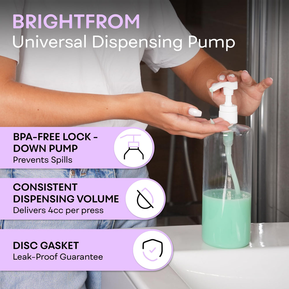 BRIGHTFROM dip-tube cut-length adjustment for shorter bottles