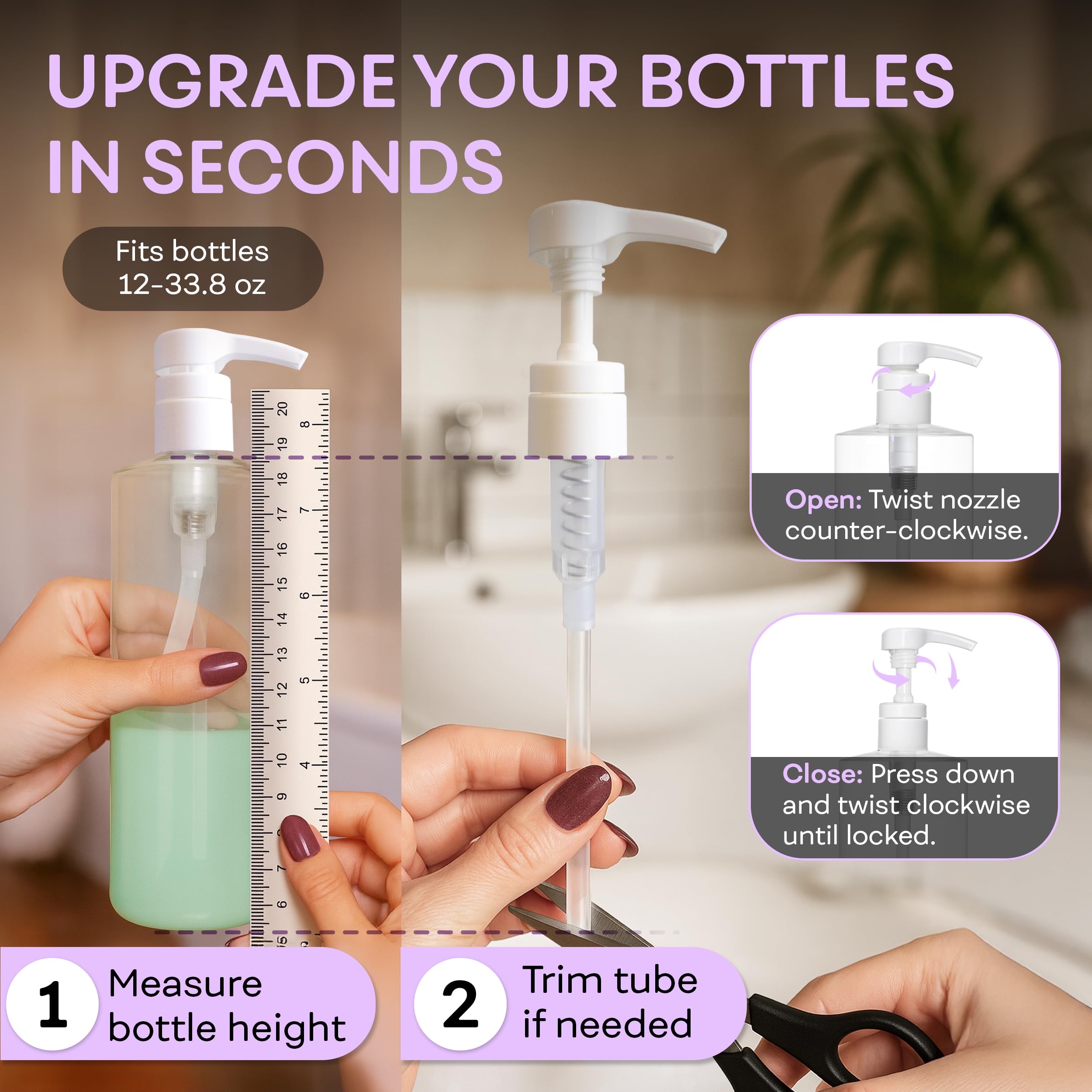 BRIGHTFROM precise 4cc dispensing action demonstrated