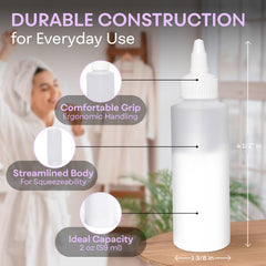 BRIGHTFROM refillable bottle pair ideal for multiple liquids.