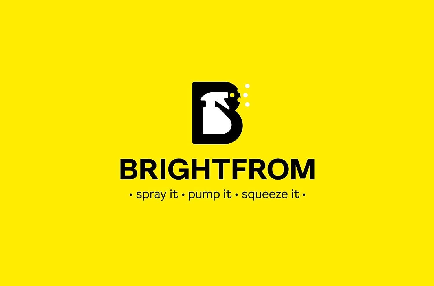 Brightfrom refillable bottles support sustainable practices by reducing single-use plastic.