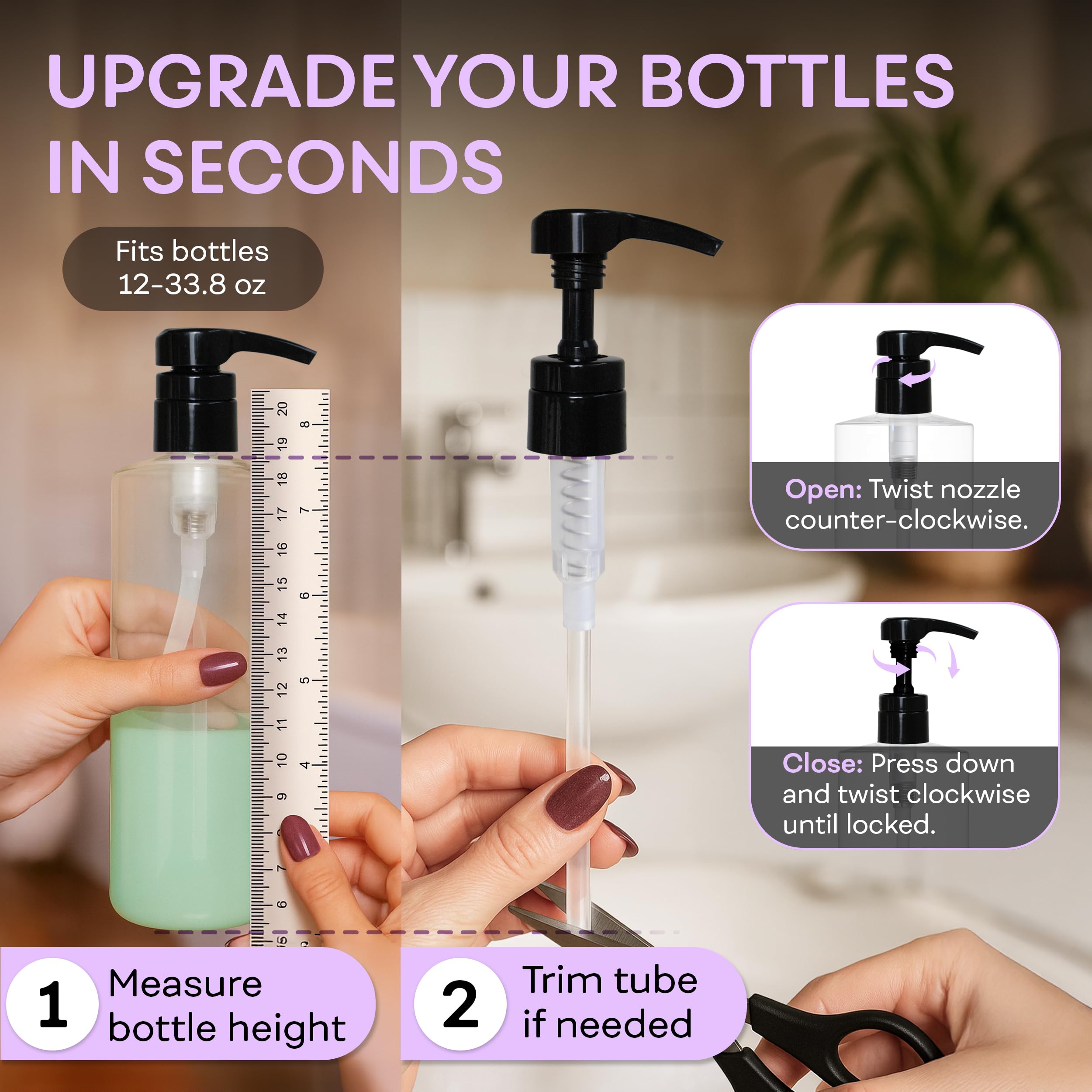 BRIGHTFROM pump built for durability and daily use