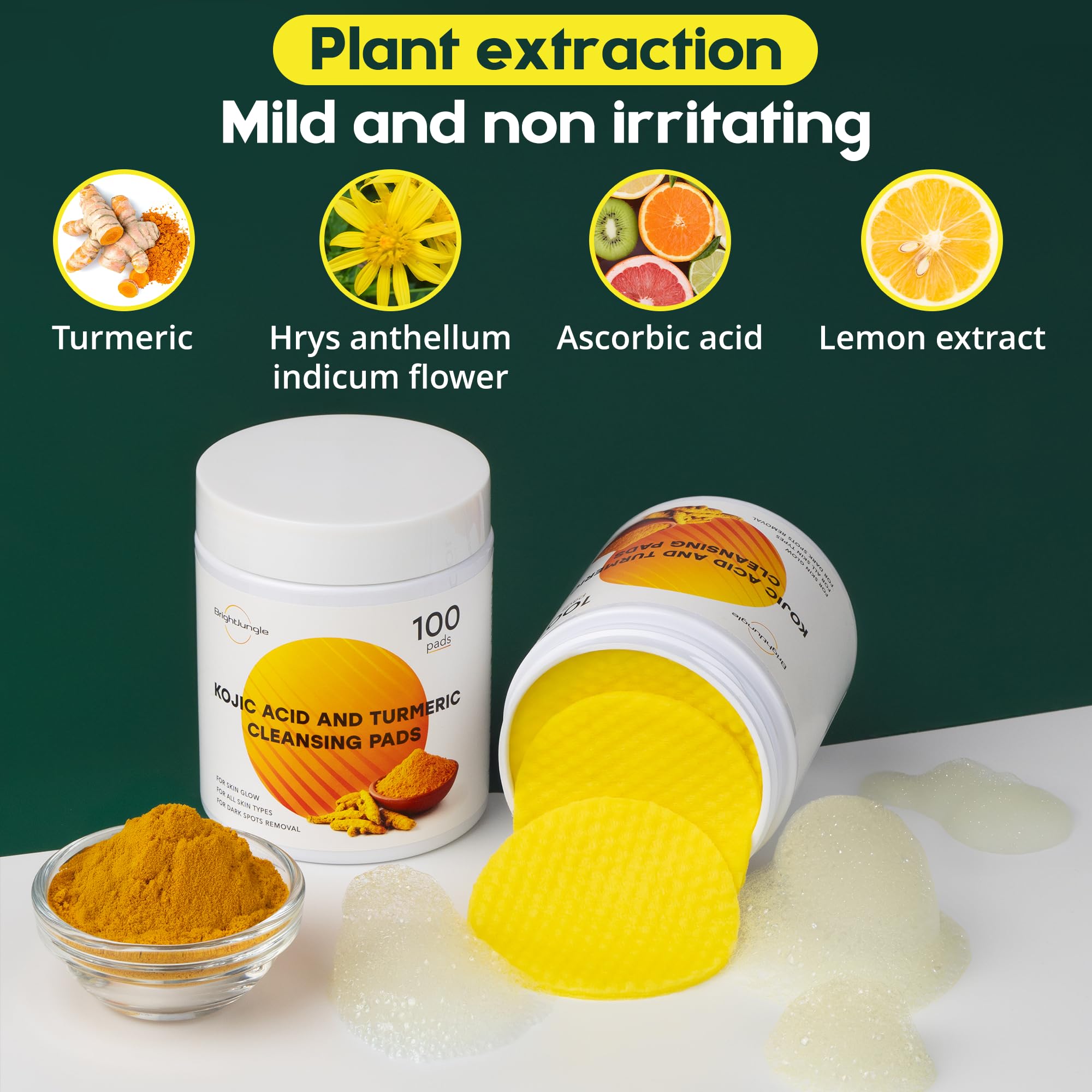 Ingredientes BrightJungle: aceite de jengibre y aminoácidos para confort en la piel