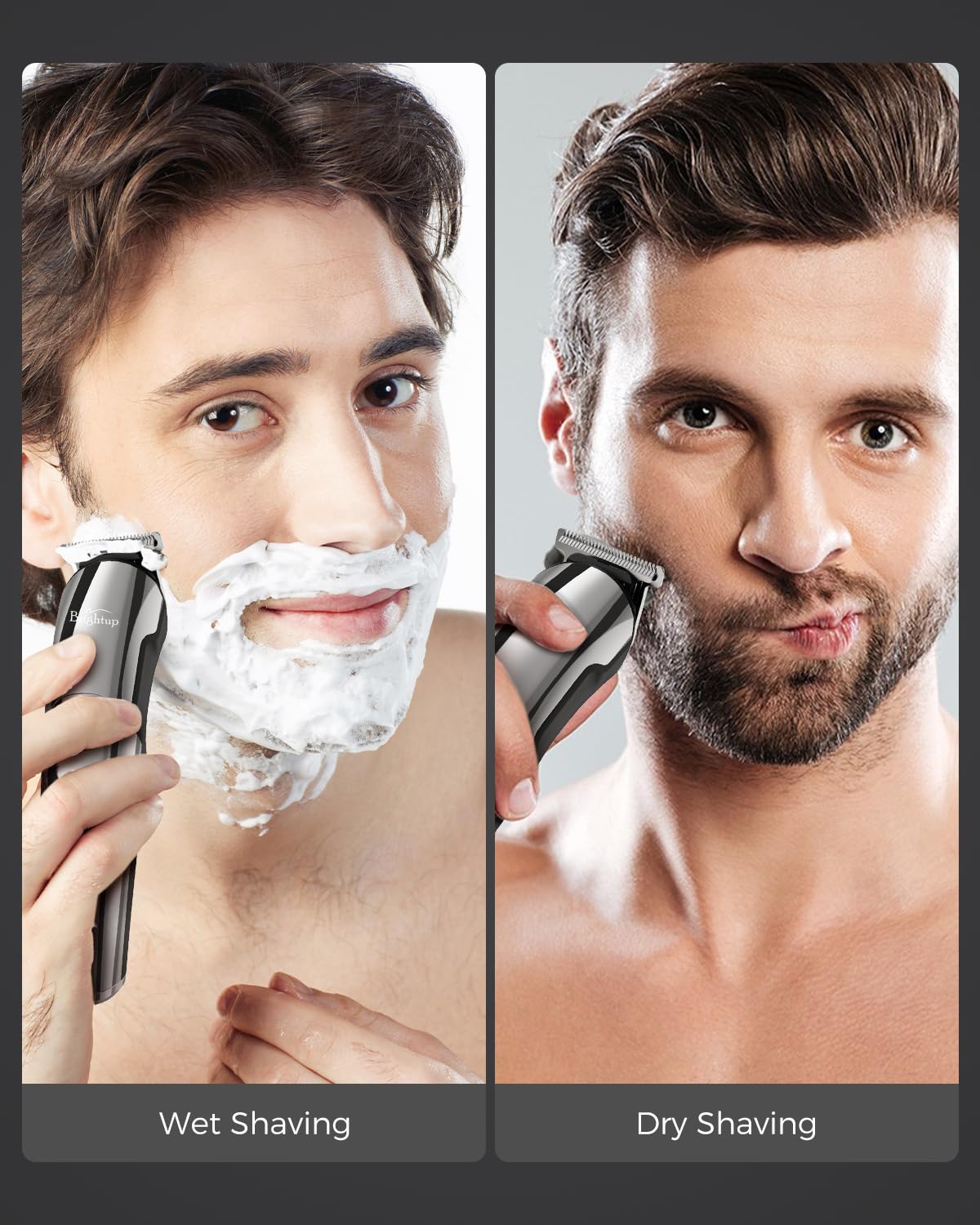 Brightup detachable blades for easy cleaning and maintenance.