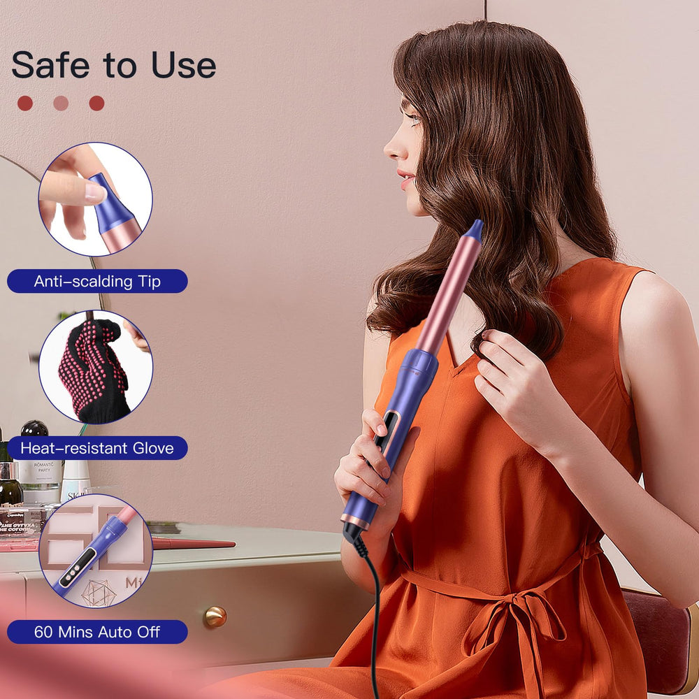 Brightup PRO 360° swivel cord prevents tangling during styling.