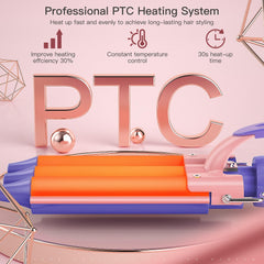 Brightup PRO tourmaline ceramic coating reduces frizz and enhances shine.