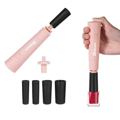 BRILLIRARE agitador eléctrico para laca de uñas, mezcla rápida y homogénea.