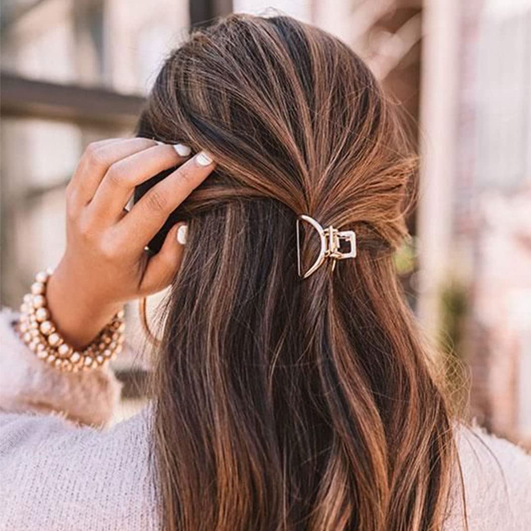 Brinie mini 2pc hair clip provides quick, secure styling for daily wear.