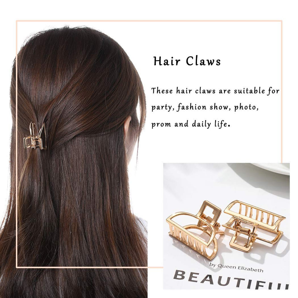 Brinie rounded-edges clip protects hair with smooth contact.