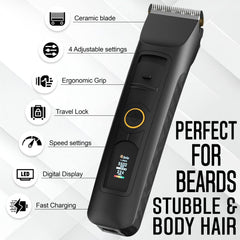 Brio Beardscape V2 cordless design for home or travel use