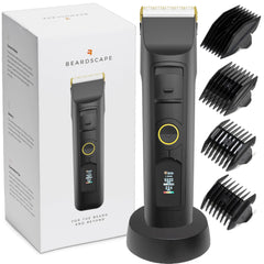 Brio Beardscape V2 ceramic blade close-up for sharp cuts with reduced heat