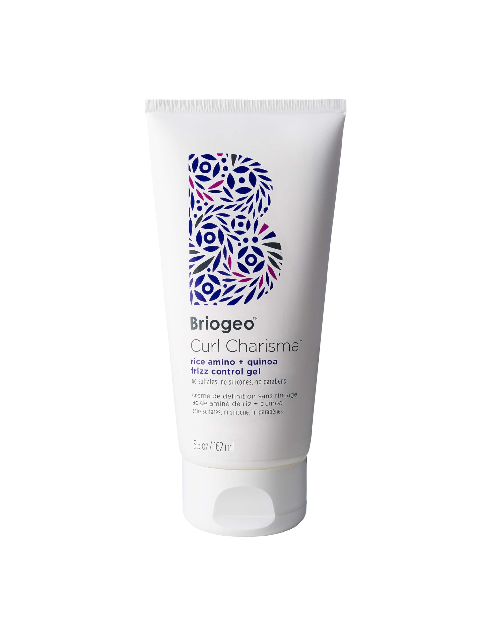 Briogeo Curl Charisma gel bottle with pump for flexible curl definition
