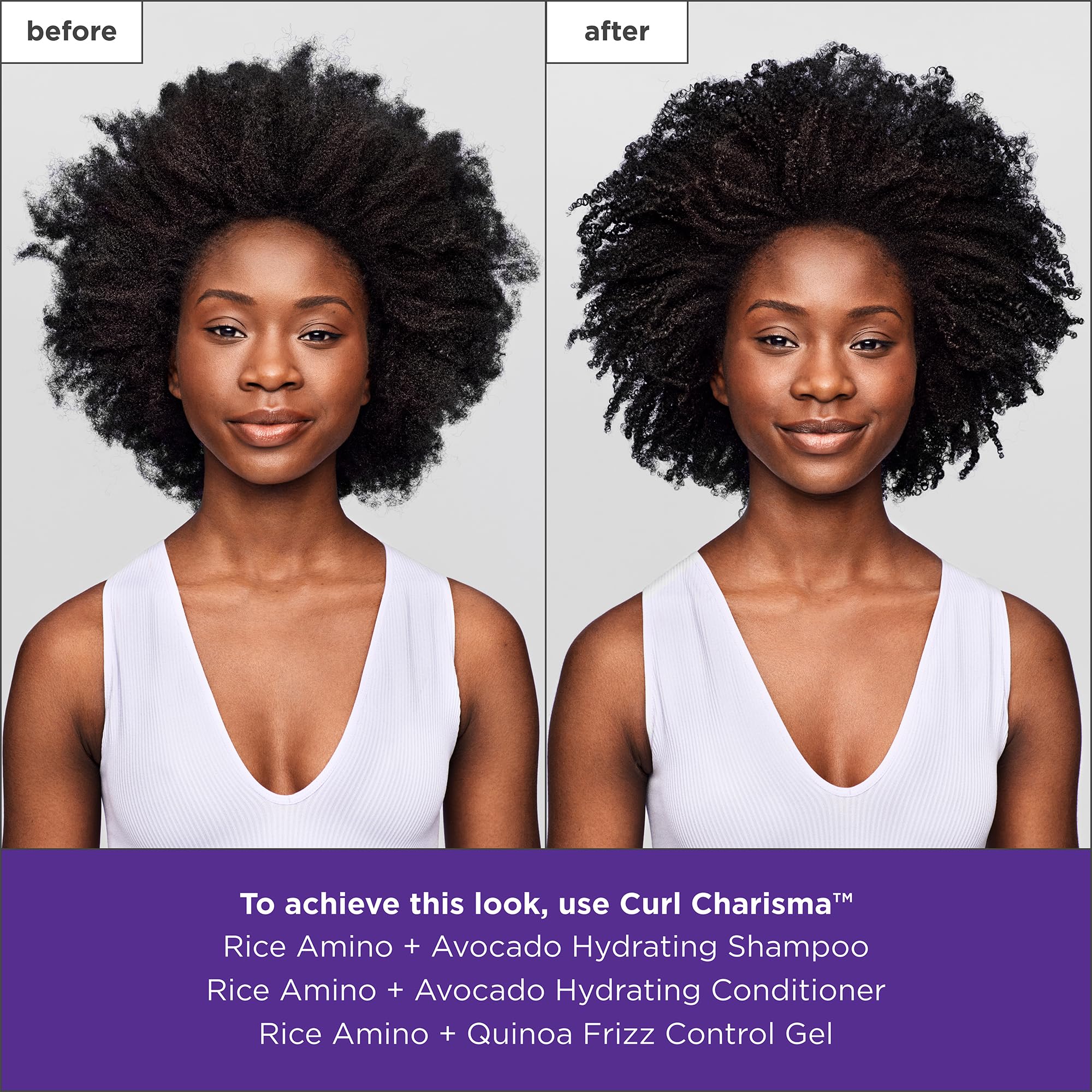 Defined curls with Briogeo Curl Charisma thanks to rice amino acids.
