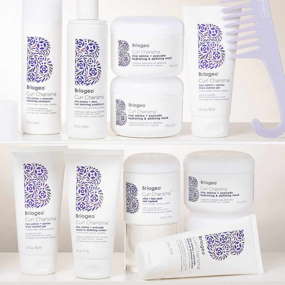 Coily textures gain lightweight moisture from Briogeo Curl Charisma