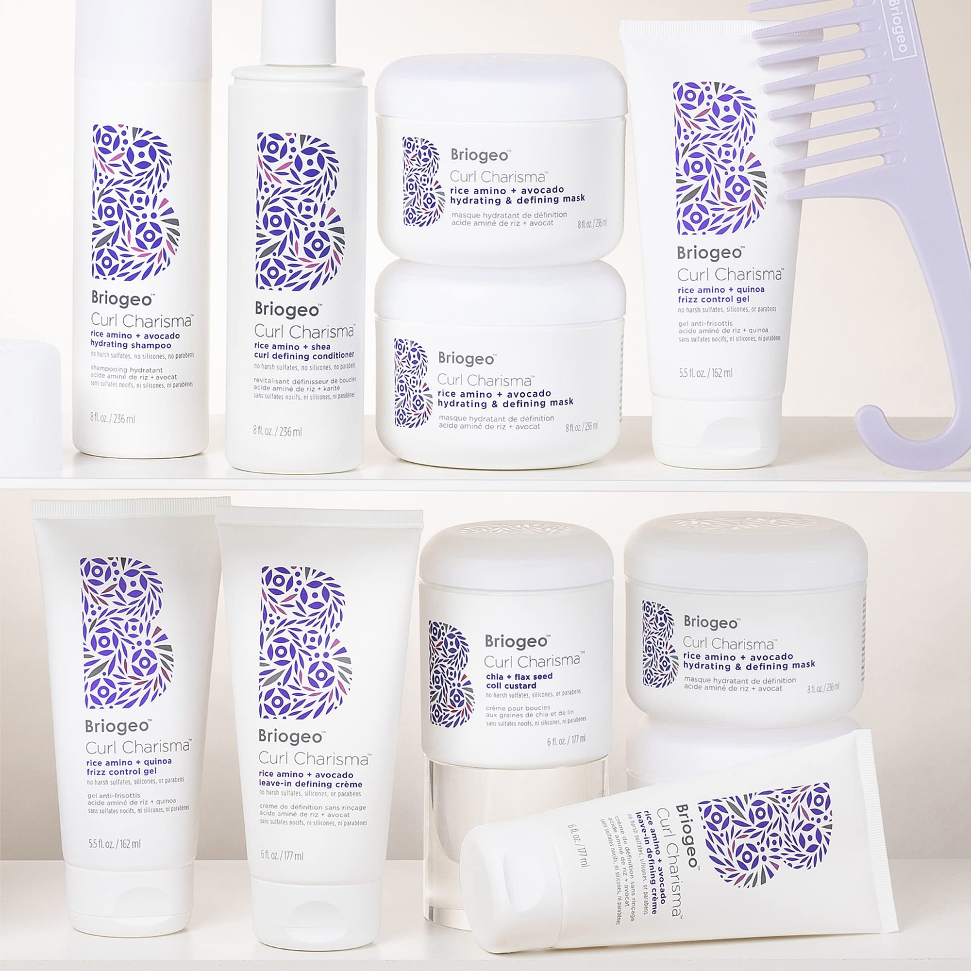 Briogeo Curl Charisma: secado con difusor para rizos definidos y sin frizz.