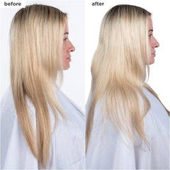 Briogeo Density Serum ingredients label highlights caffeine, CoQ10 and copper peptides.