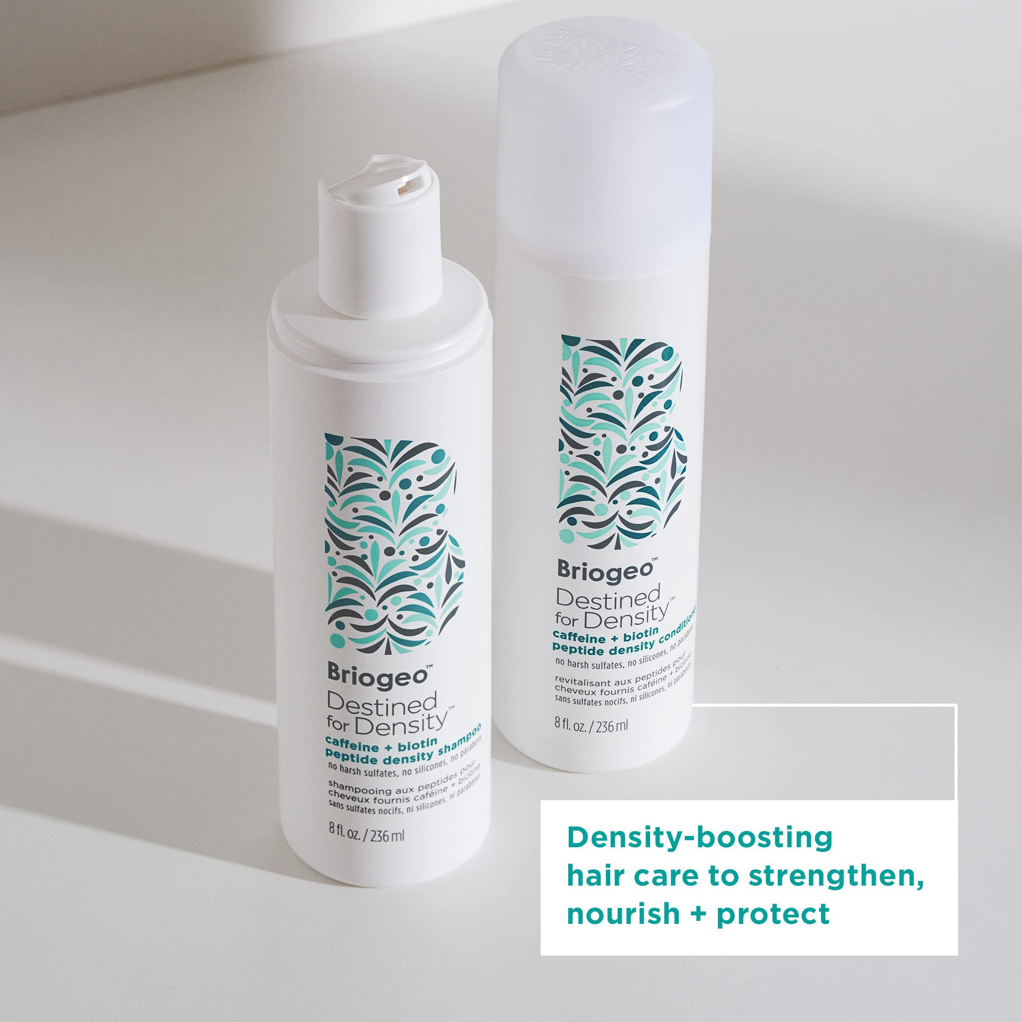 Briogeo Destined for Density biotin feature promoting stronger-looking hair strands