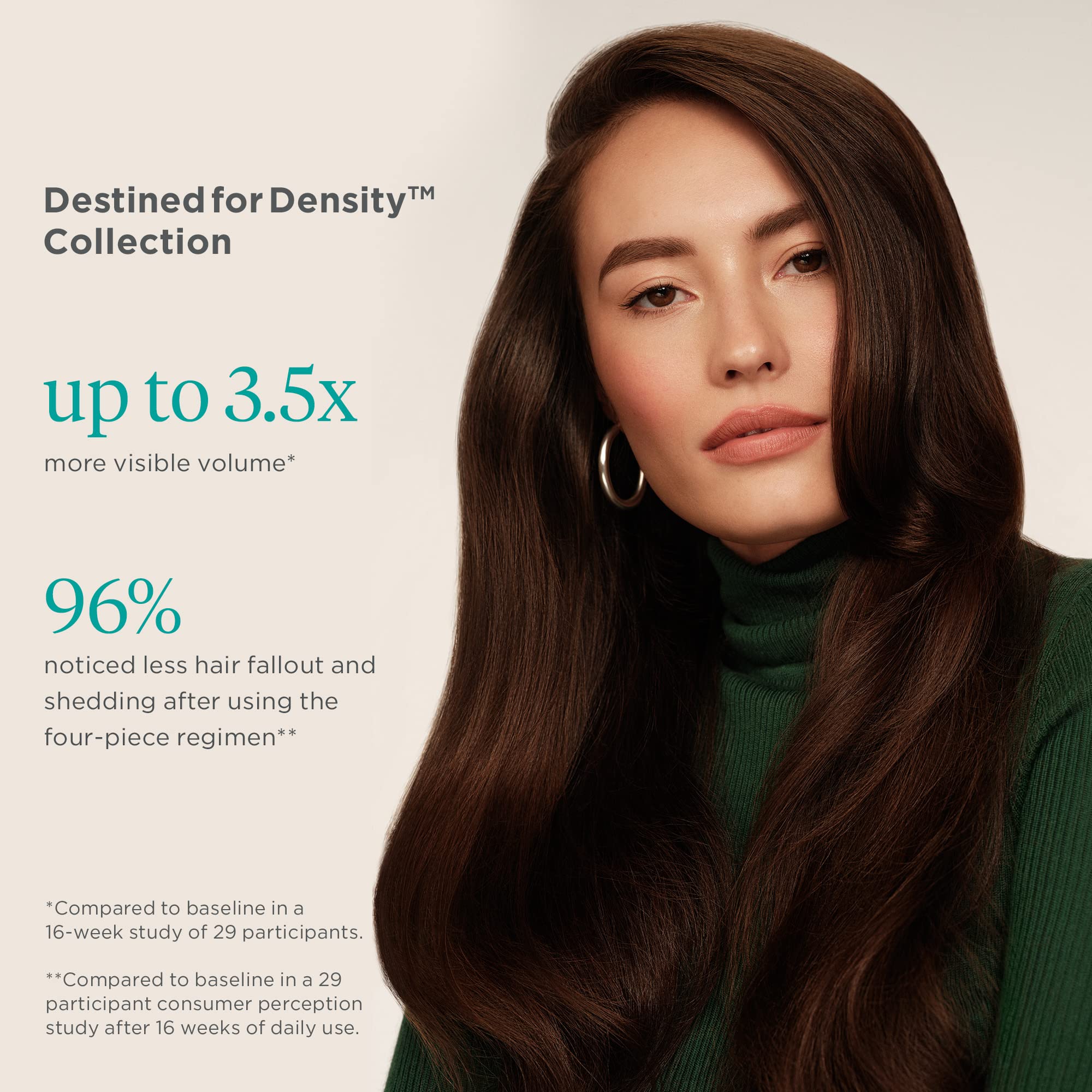 Briogeo Destined for Density ingredients close-up highlighting caffeine and biotin for vitality