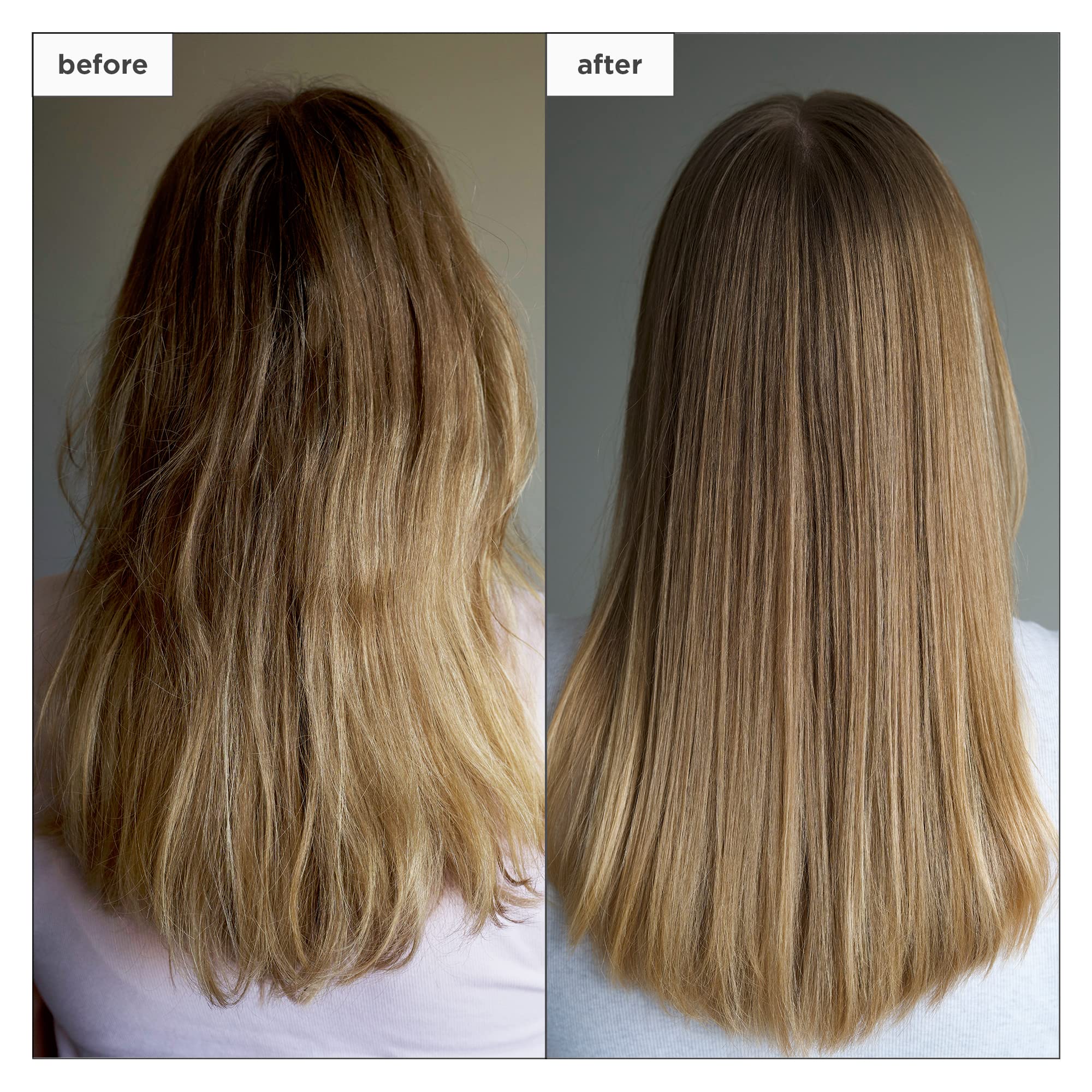 Briogeo Don't Despair, Repair! application in hand shows oil absorption and ease