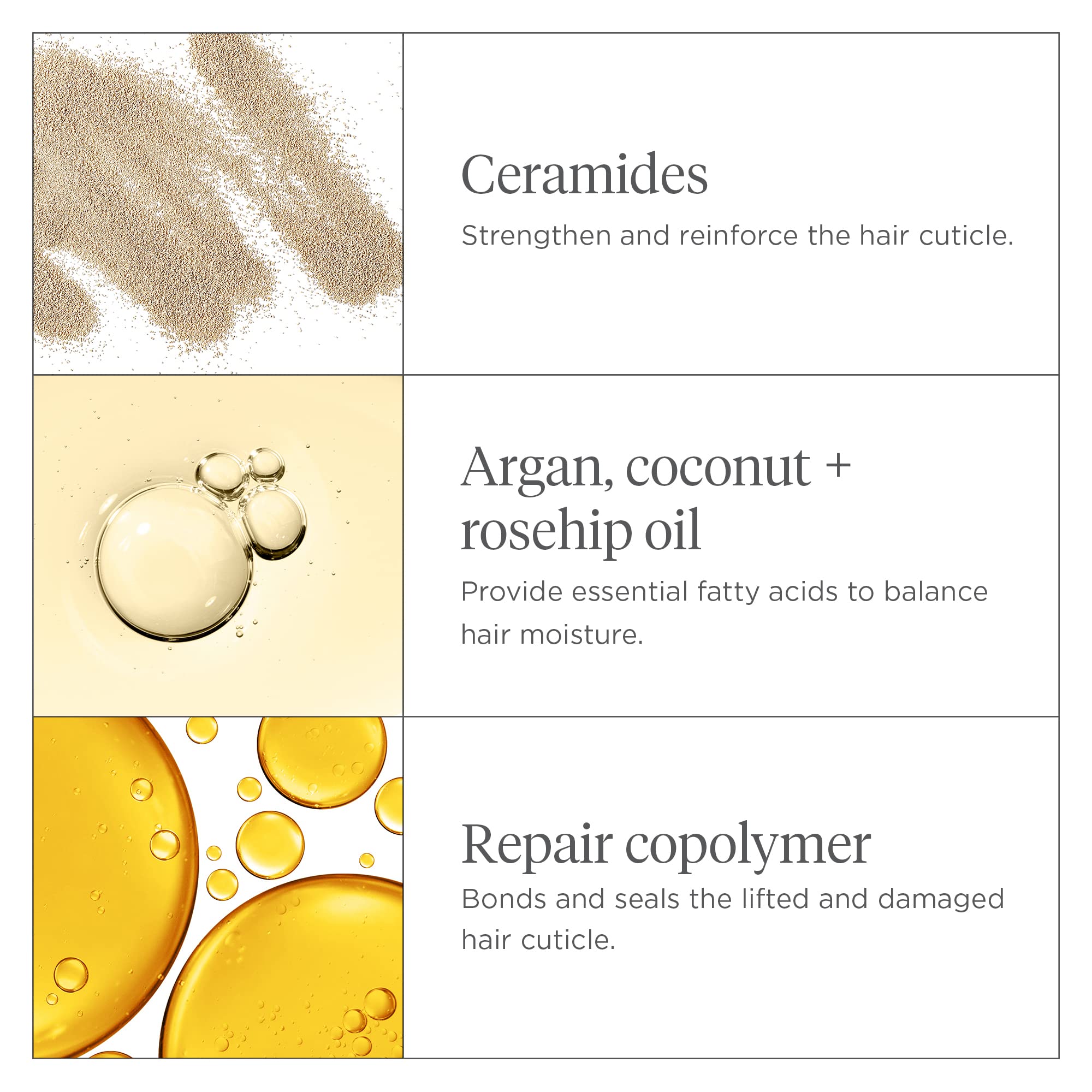 Briogeo Don't Despair, Repair! hair close-up reveals natural shine and softness