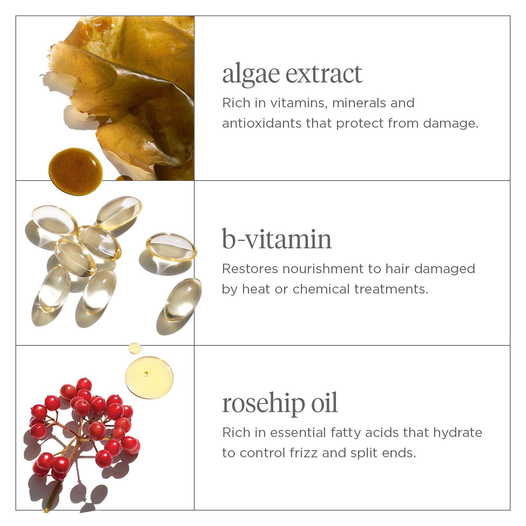 Hair application scene demonstrates easy weekly treatment with Briogeo Don't Despair, Repair!