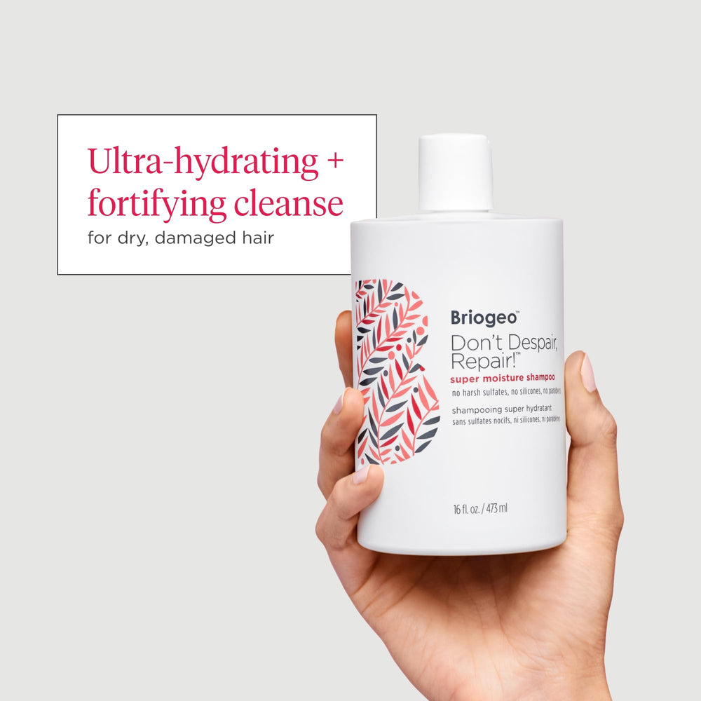 Rosehip oil visible for moisture retention in Briogeo Don't Despair, Repair.