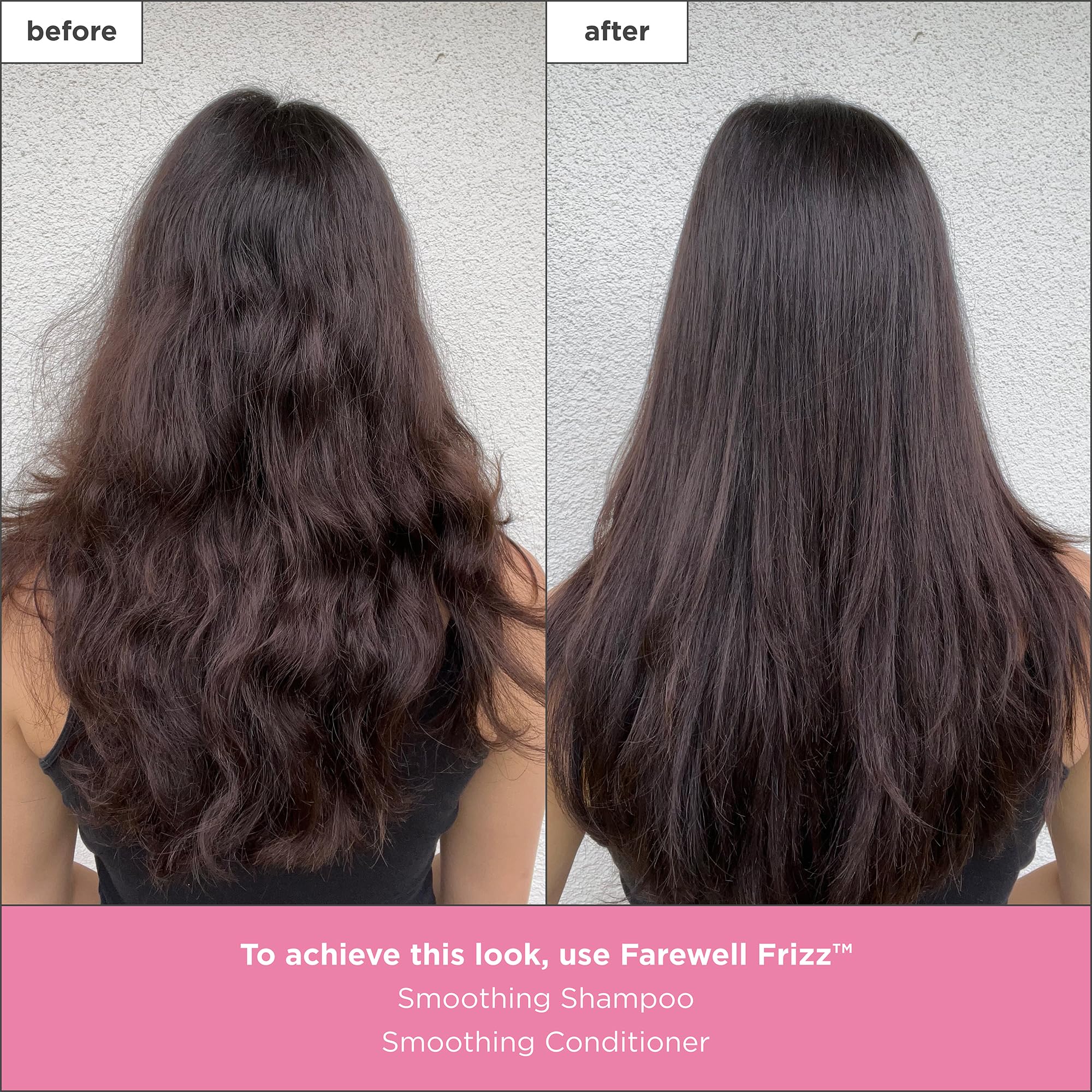 Briogeo Farewell Frizz Conditioner dispensing pump enables easy application