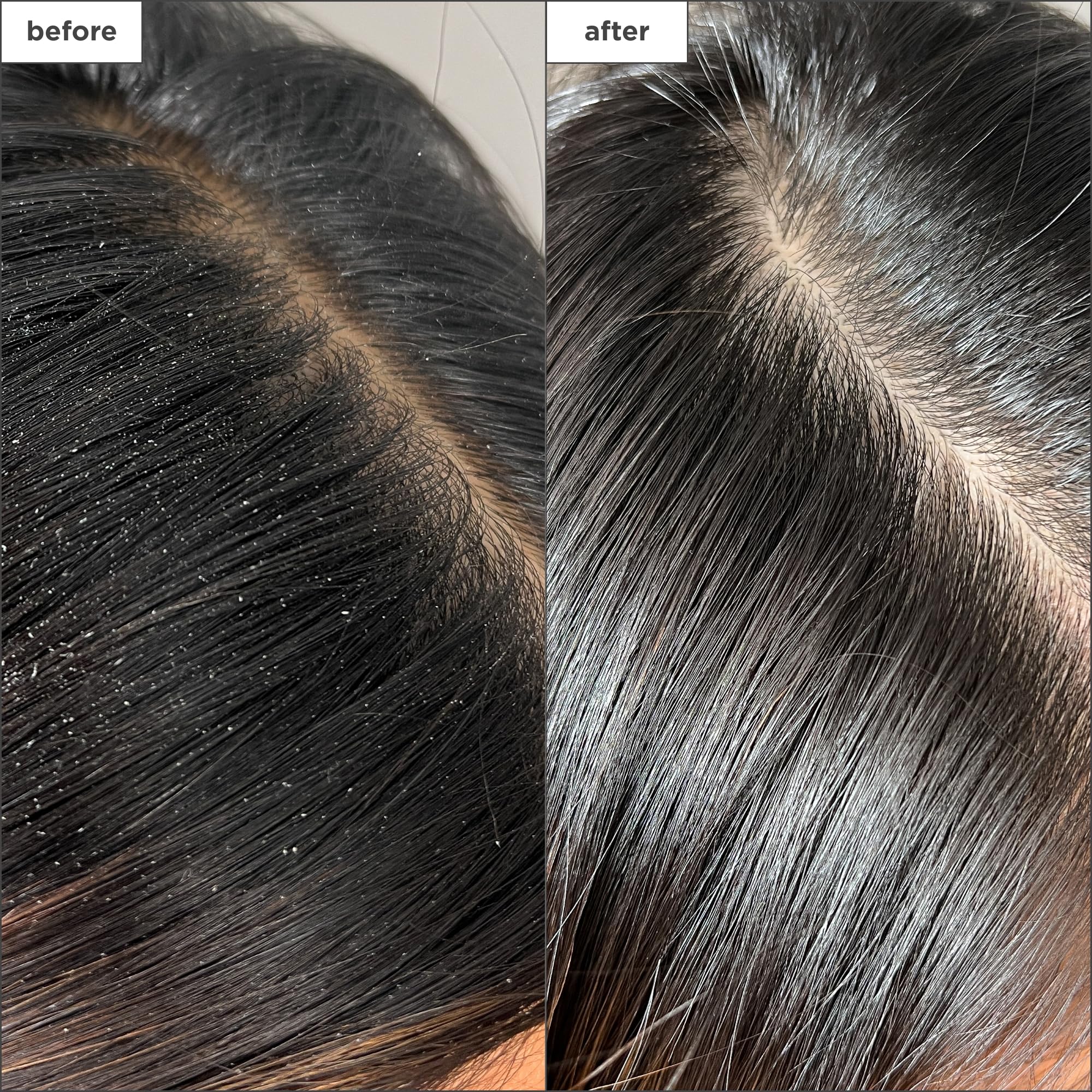 Briogeo Scalp Revival binchotan-charcoal detail highlighting purifying properties.