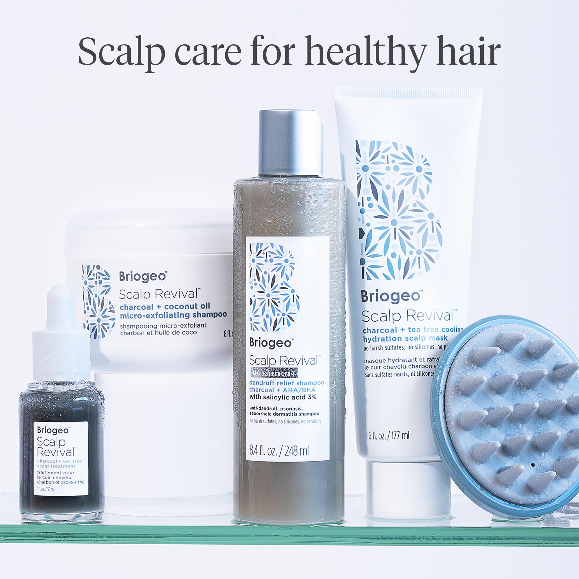 Briogeo aloe vera and hydration visuals in Scalp Revival formula