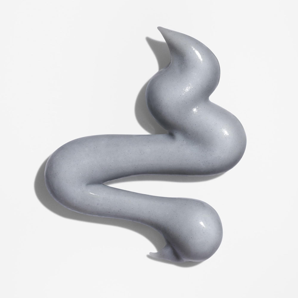 Close-up of Briogeo Scalp Revival charcoal for scalp purification