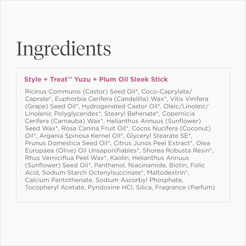 Compact travel-size Briogeo Sleek Stick in hand