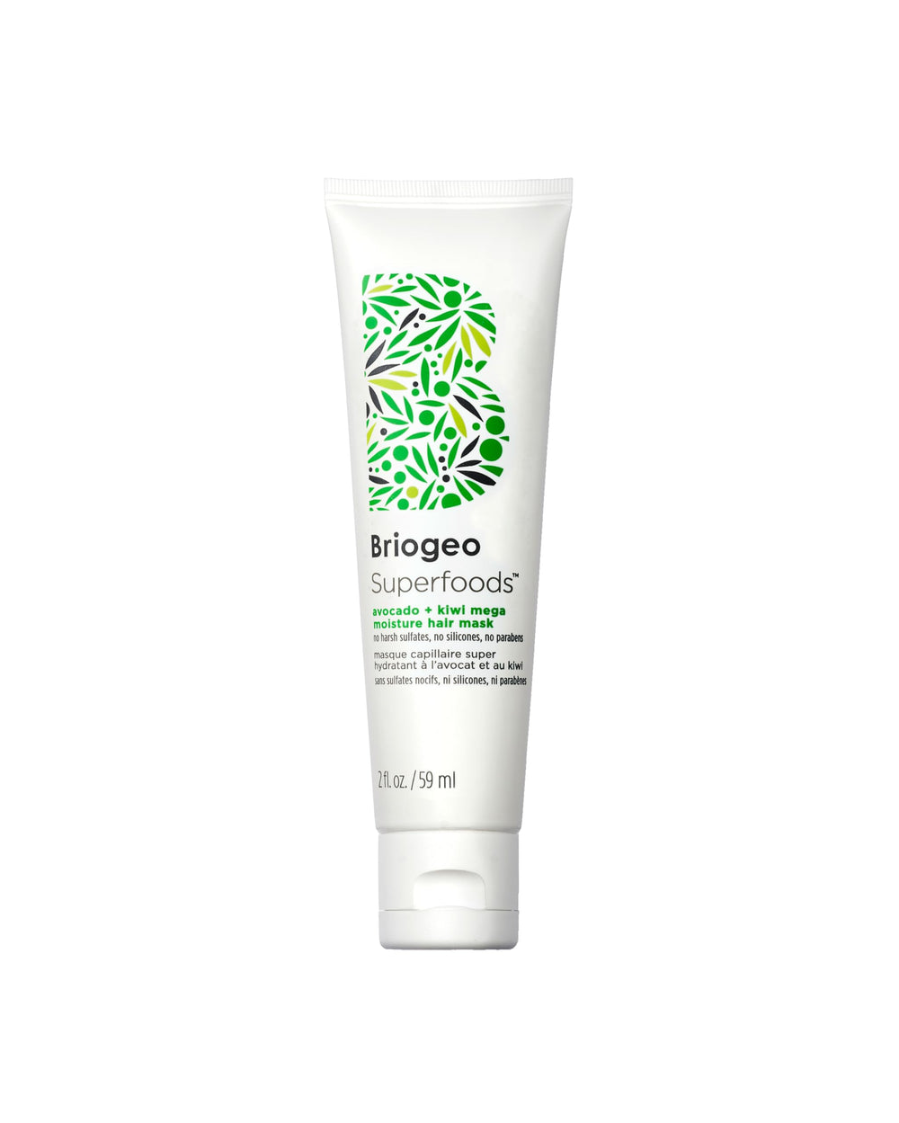 Briogeo Superfoods aguacate kiwi mascarilla hidratación profunda para cabello seco