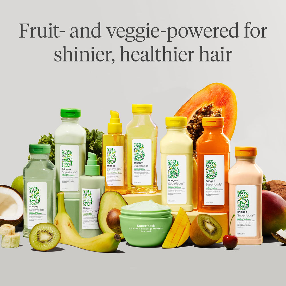 Mango-citrus scent lines the air during a refreshing wash