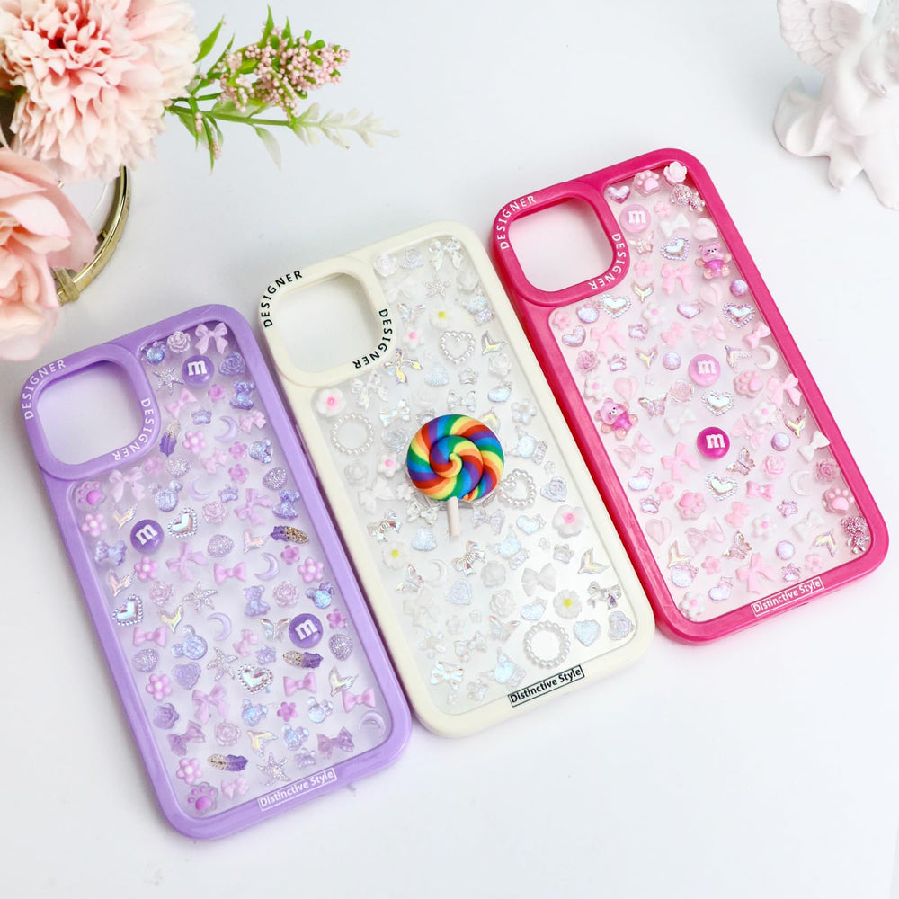 Briskbloom adornos 3D ositos para uñas, ideal para looks kawaii y divertidos.
