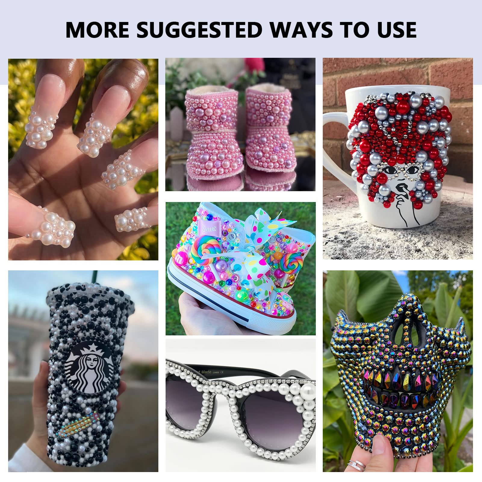 Briskbloom flatback mix suits tumblers, nails, fabric and cards.