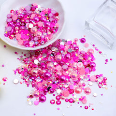 Briskbloom pearls and rhinestones 2-10mm versatile color range