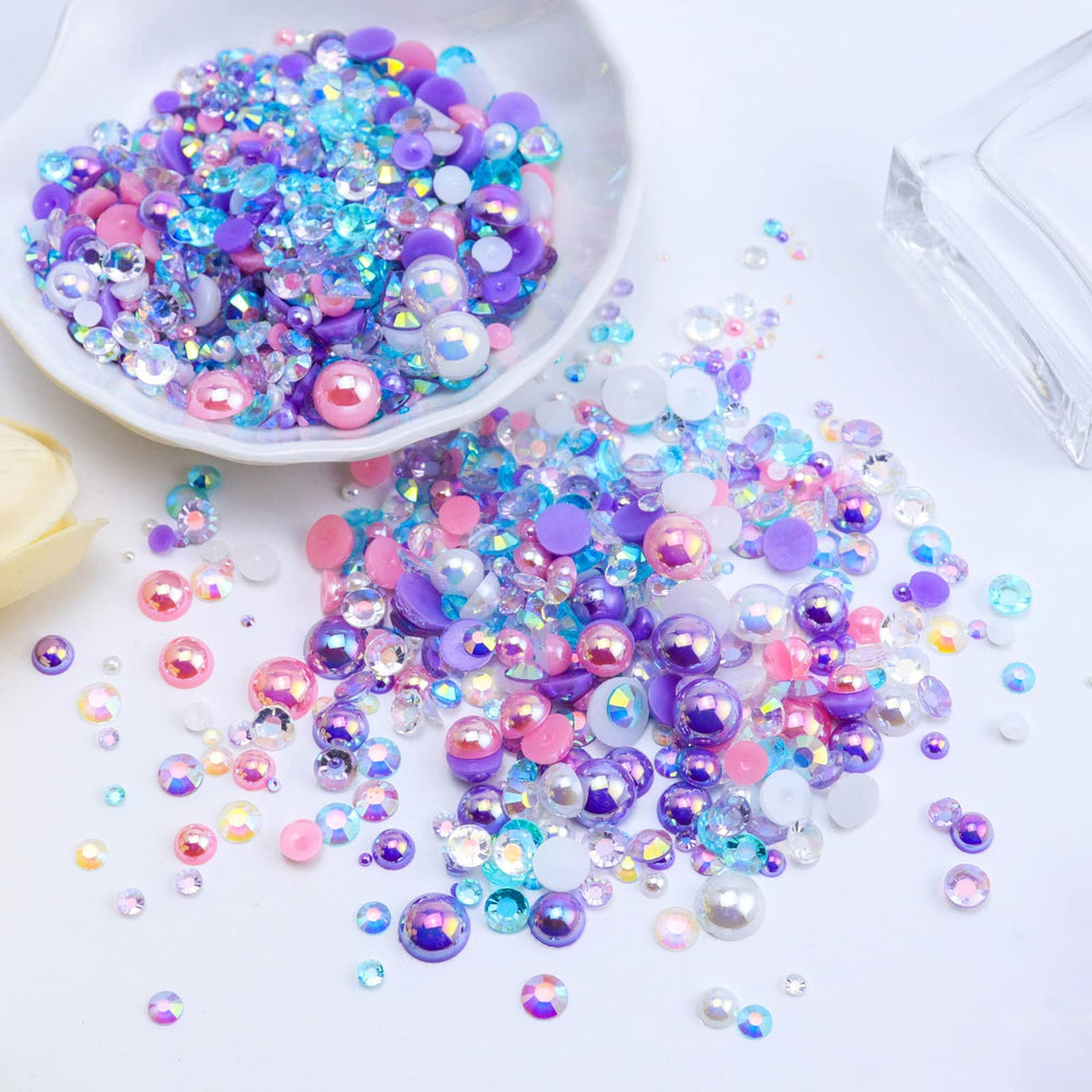 Briskbloom tweezers for precise placement of large rhinestones.