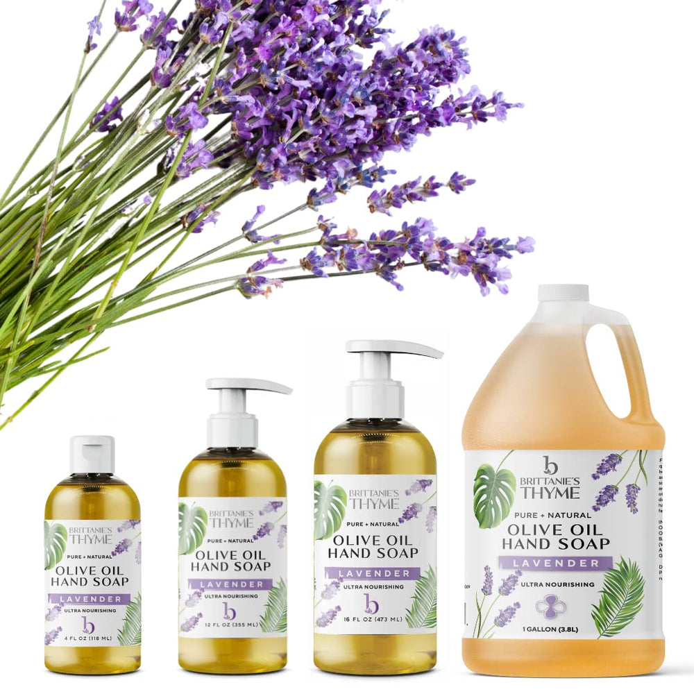 Lavender scent in Brittanie's Thyme soap suitable for laundry and cleaning